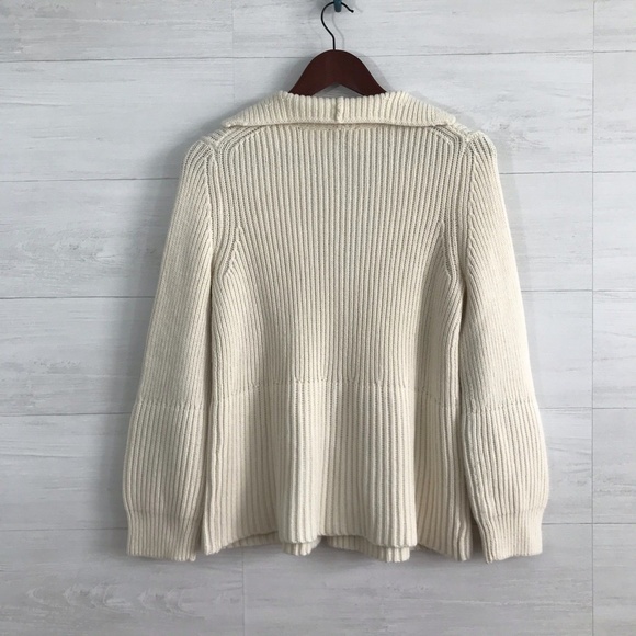 Talbots MP Lambswool Slight Balloon Slv Cardigan - Picture 5 of 6